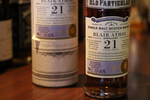 神田６５ウイスキー「OLD PARTICULAR BLAIR ATHOL 21Y」