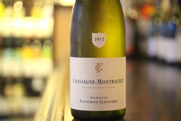 神田６５ワイン「CHASSAGNE MONTRACHET DOMAINE FONTAINE‐GAGNARD 2012」